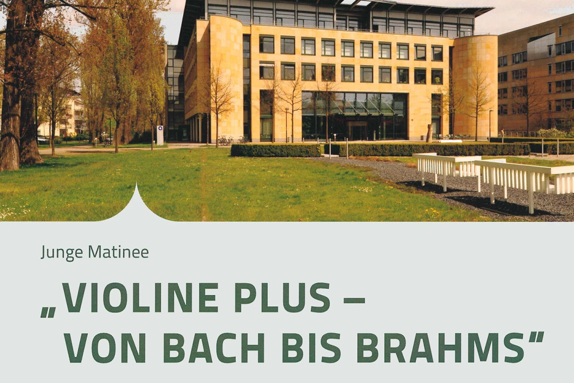 Violine Plus - Plakat Junge Matinee