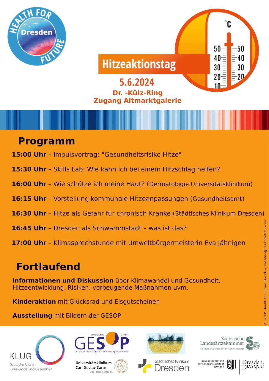 Plakat zum Aktionstag