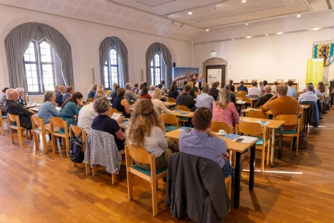 Publikum beim Netzwerktreffen