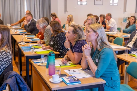 Publikum beim Netzwerktreffen