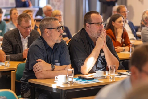 Publikum beim Netzwerktreffen