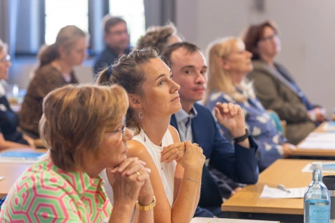 Publikum beim Netzwerktreffen