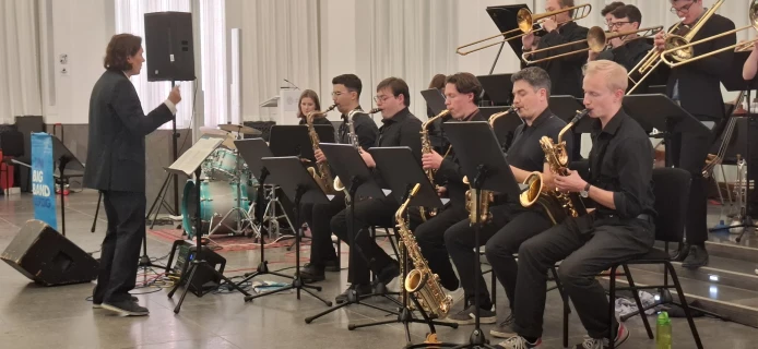 Sonderkonzert der Unibigband Leipzig im Paulinum