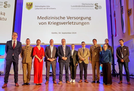 Konferenz Medizinische Versorgung von Kriegsverletzungen