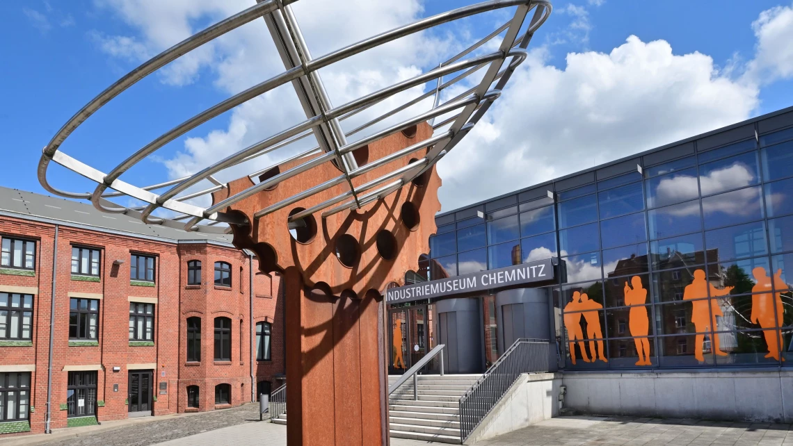 Eingangsbereich Industriemuseum Chemnitz