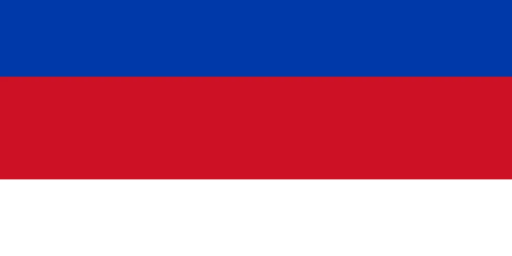 Flagge Sorbisch