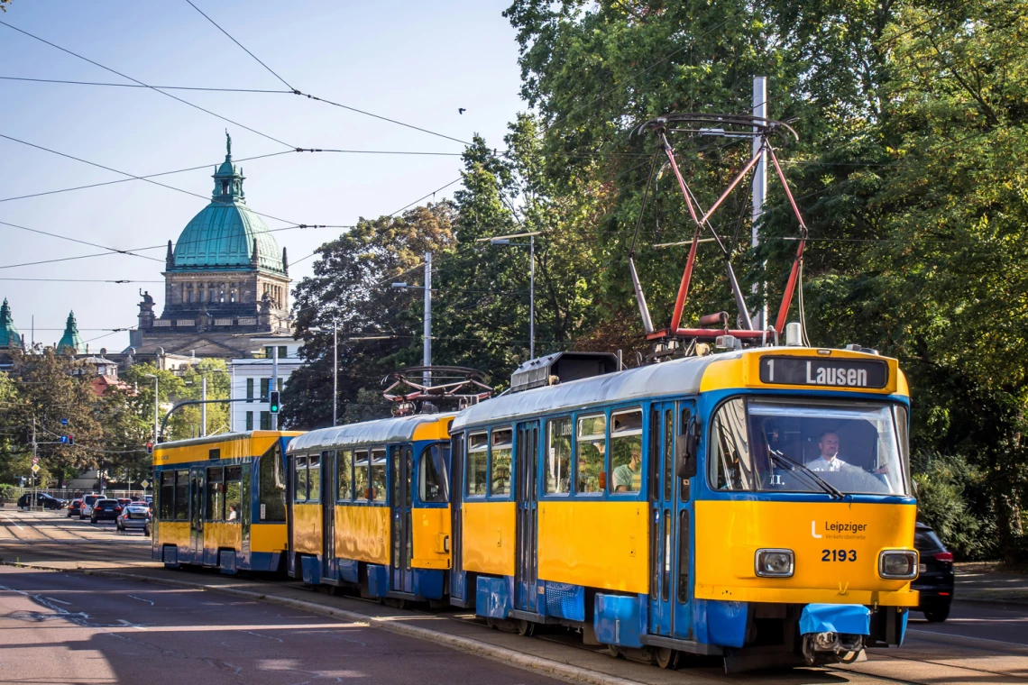 Straßenbahn in Leipzig