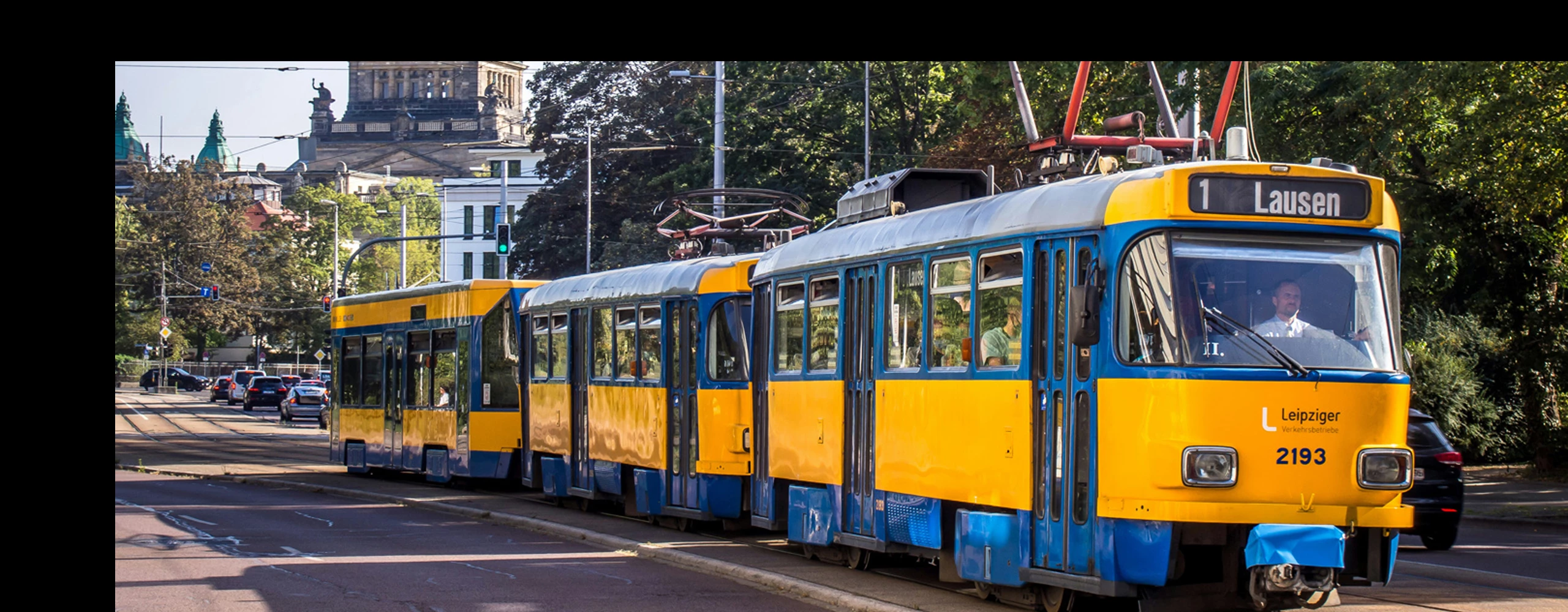 Straßenbahn in Leipzig