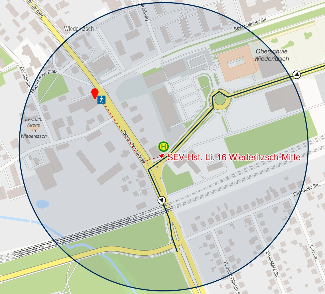 Lageplan TH Hotel