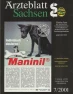 Titelblatt vom Ärzteblatt Sachsen