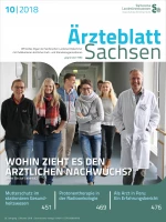 Titelblatt vom Ärzteblatt Sachsen