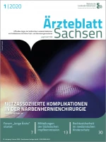 Titelblatt vom Ärzteblatt Sachsen