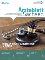 Titelblatt vom Ärzteblatt Sachsen