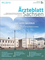 Titelblatt vom Ärzteblatt Sachsen