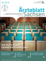 Titelblatt vom Ärzteblatt Sachsen