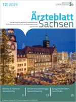 Blick auf den Weihnachtsmarkt in Chemnitz